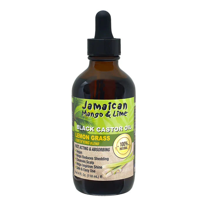 JAMAICAN MANGO & LIME Black Castor Oil (Lemon Grass) 4oz